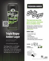 Triple Bogey Amber Lager