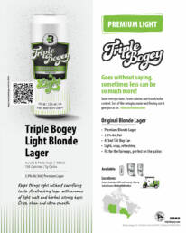 Triple Bogey Light Lager