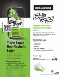 Triple Bogey Non-Alcoholic Lager